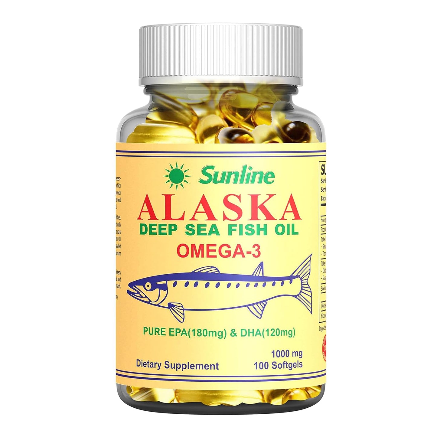 Sunline Alaska Deep Sea Fish Oil Omega-3
