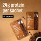 The Whole Truth Whey Protein Isolate+Concentrate | 24g Protein per sachet | 6.4g BCAA | No Adulteration | Clean, Light & Easy to Digest | Sample & Travel Pack