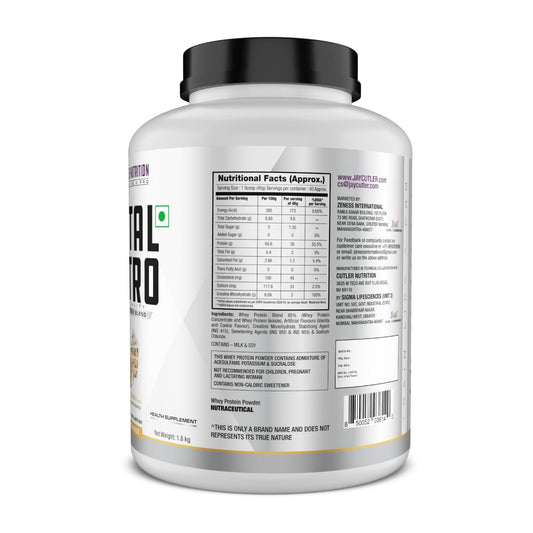 CUTLER NUTRITION TOTAL NITRO 1.8 KG