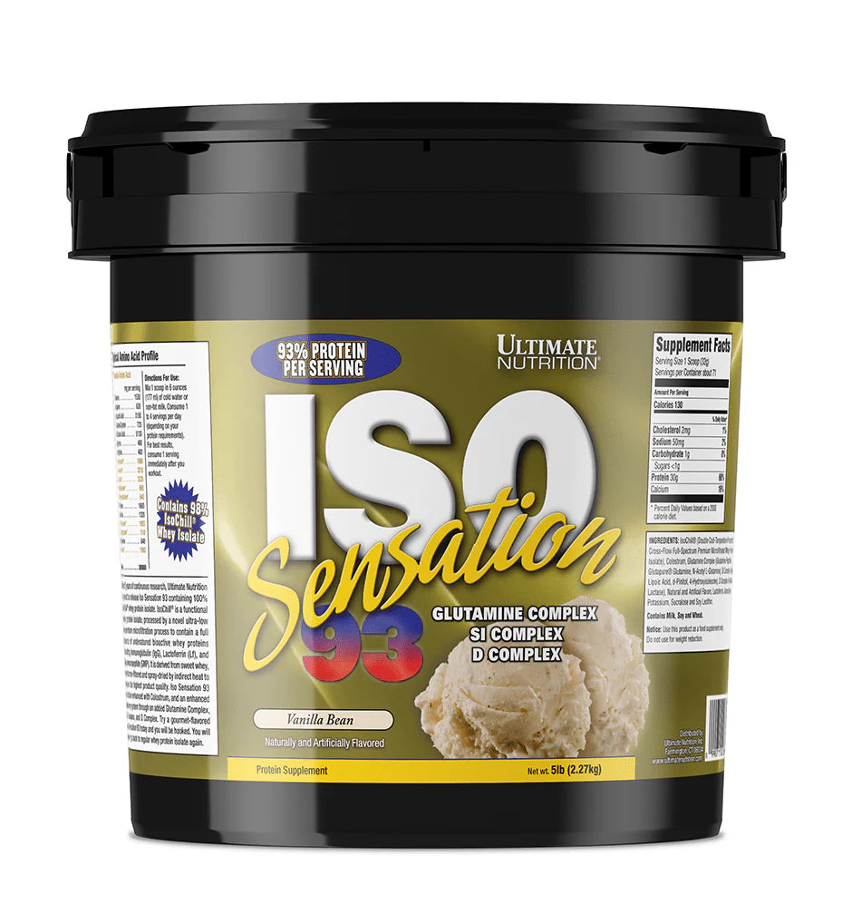 Ultimate Nutrition Iso Sensation 93 Whey Protein