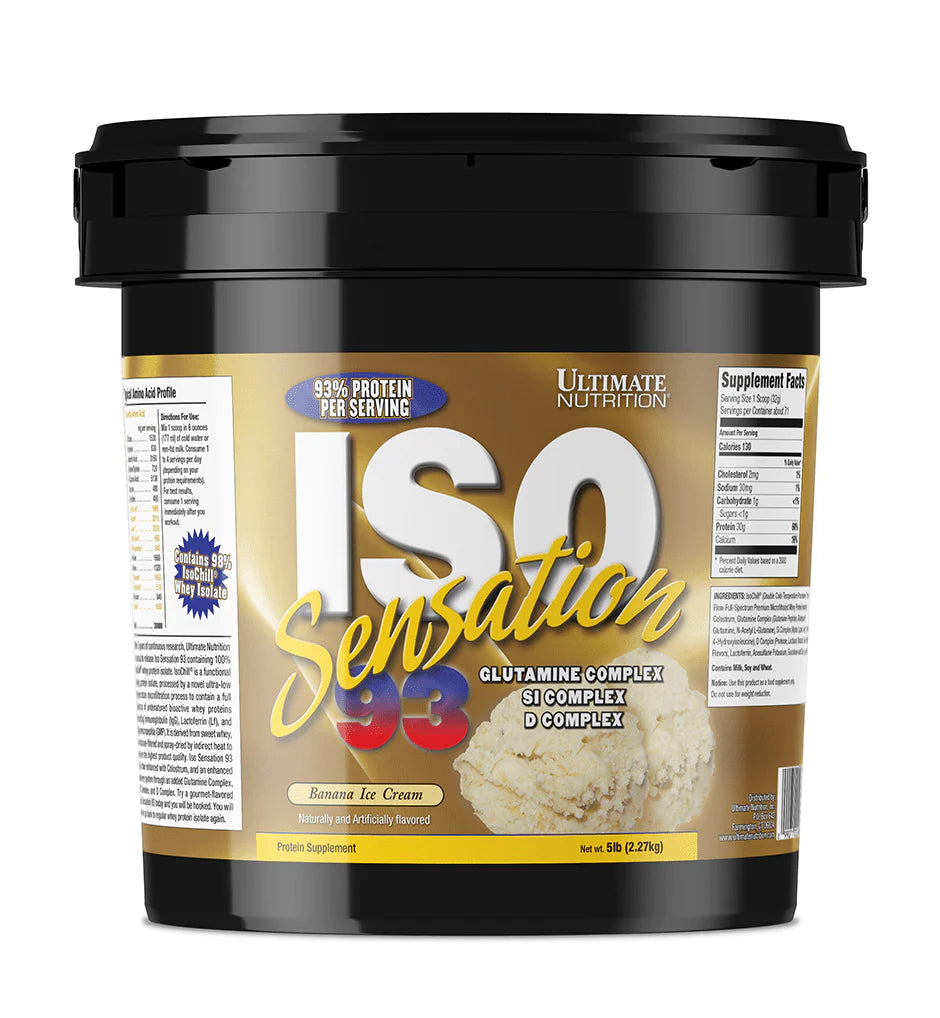 Ultimate Nutrition Iso Sensation 93 Whey Protein