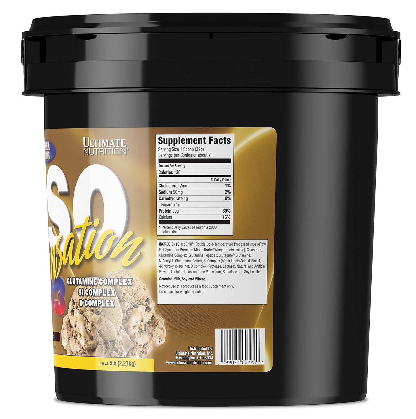 Ultimate Nutrition Iso Sensation 93 Whey Protein
