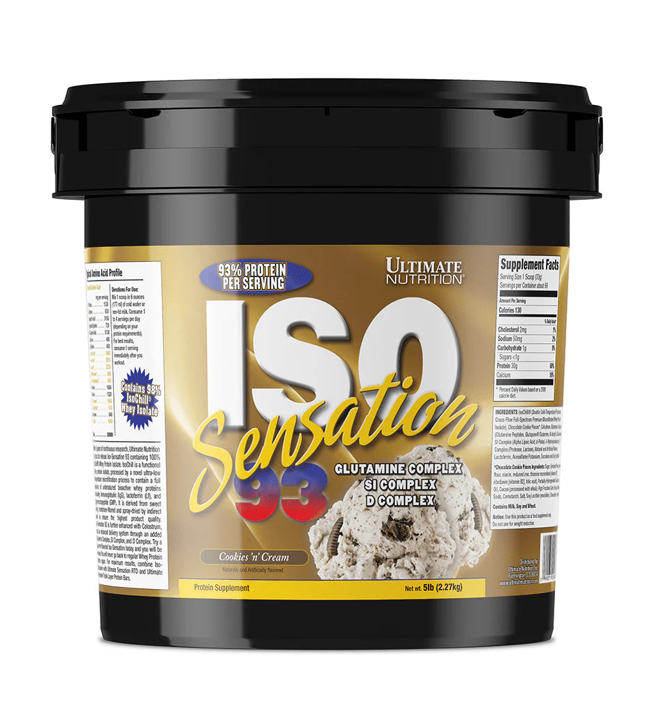 Ultimate Nutrition Iso Sensation 93 Whey Protein