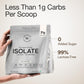 Wellbeing Nutrition Clean Whey Protein Isolate | 26g Protein| Clinically Proven Velositol for 2x Muscle Protein Synthesis| 4B CFU Probiotics| Digestive Enzymes| Bloat Free|Easy to Digest