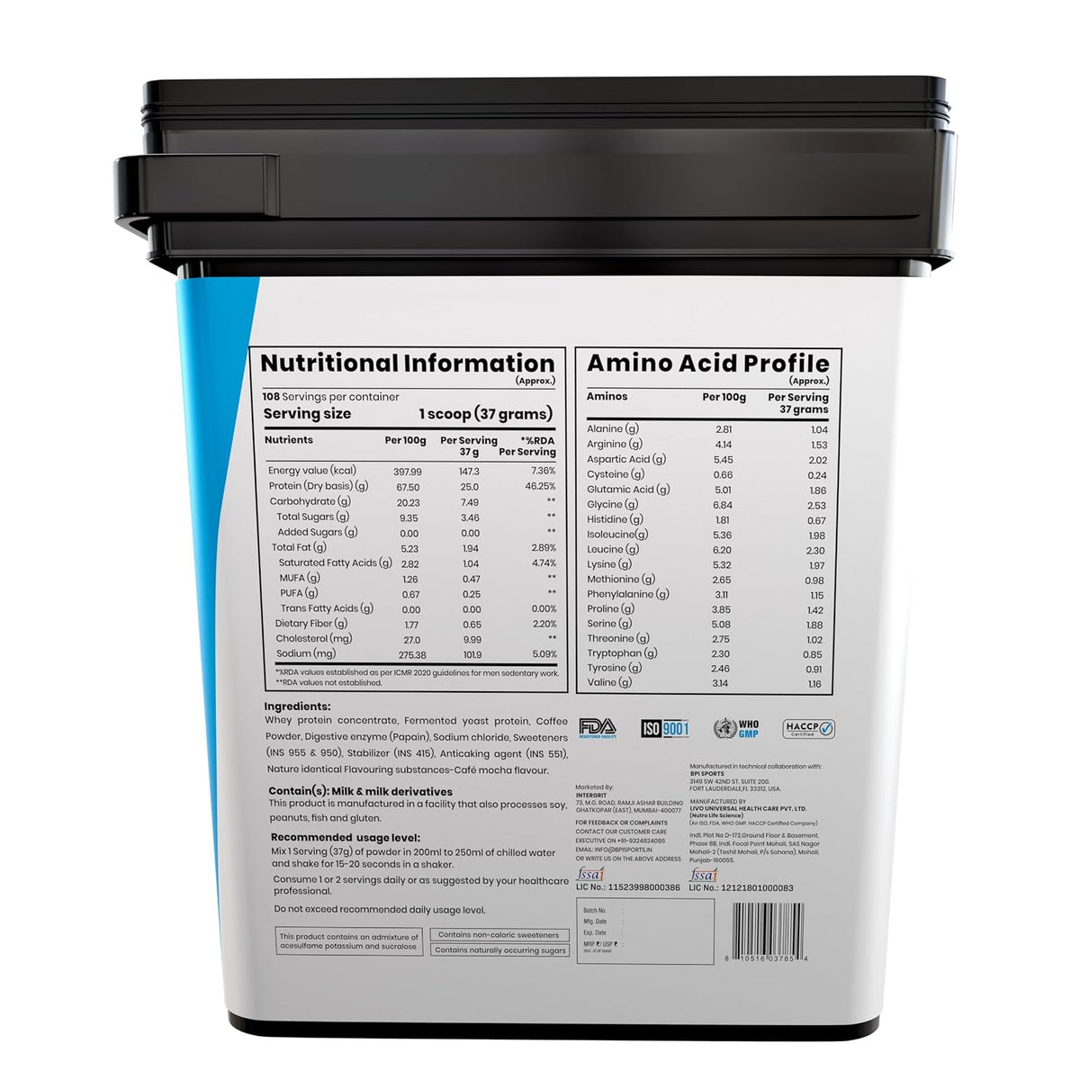 BPI Sports Whey HD