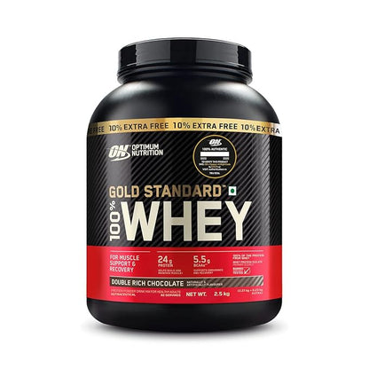 Optimum Nutrition (ON) Gold Standard 100% Whey Protein | for Muscle Support & Recovery | Vegetarian - Primary Source Whey Isolate