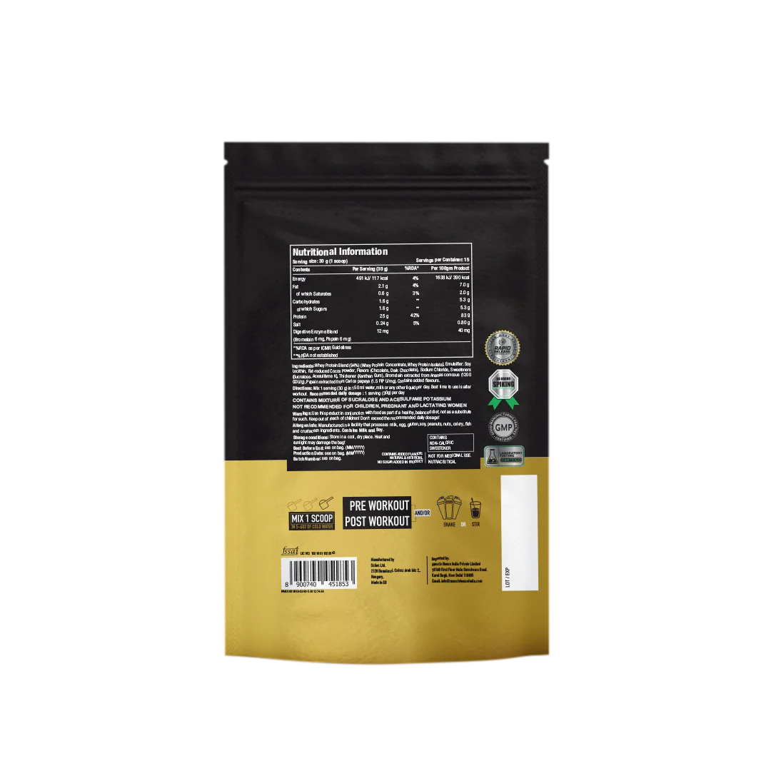 One Science Nutrition (OSN) Premium Whey Protein [Grass Fed Whey] | 25g Protein | 6.6g BCAA | 5.2 gms L-Glutamine | Refuels & Repairs Muscles